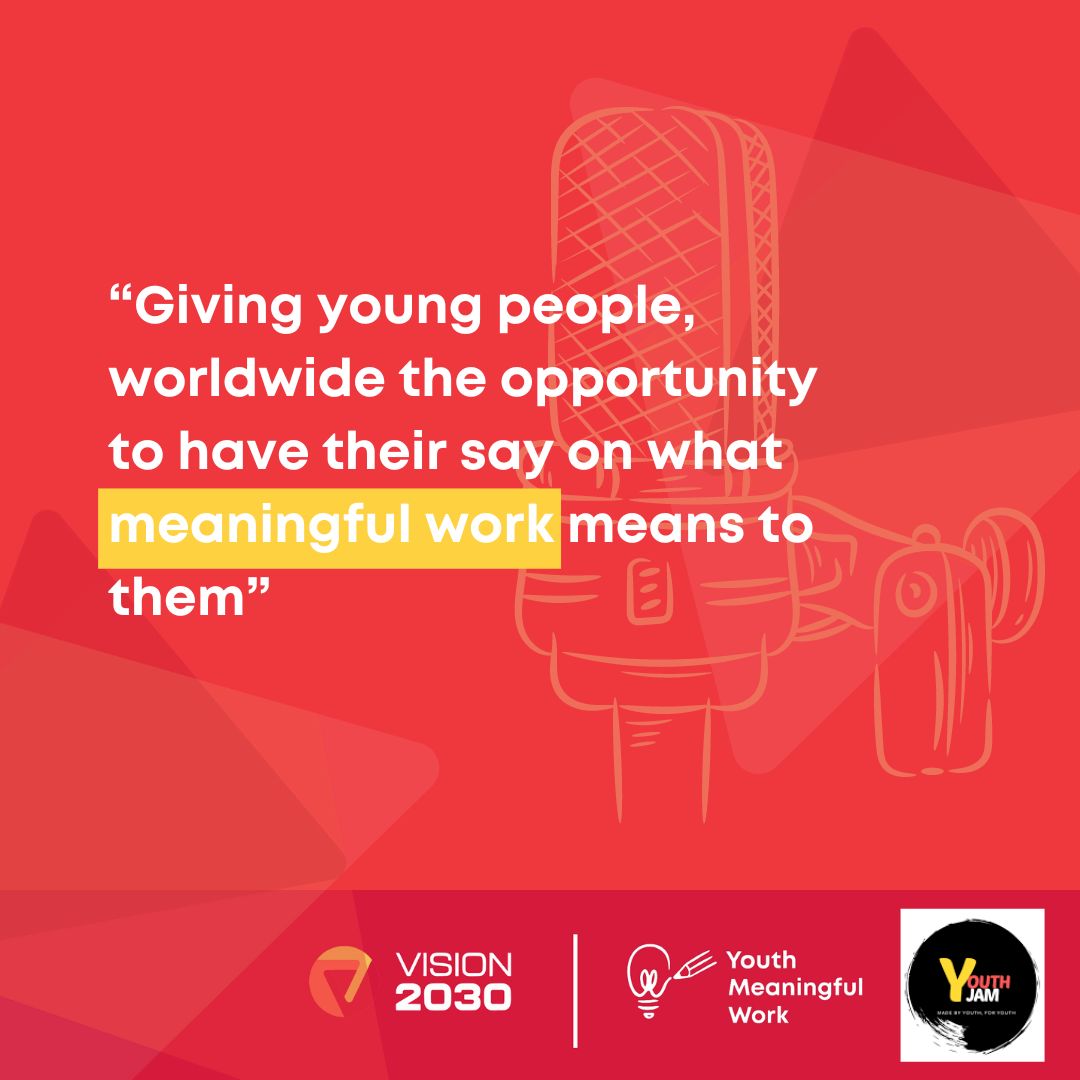 Youth meaningful work - having a say makes a difference.