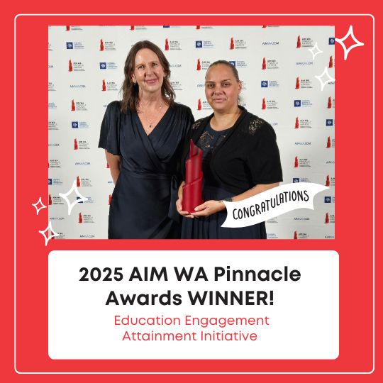 Y WA’s Pakala Jijikaja Yankuni-la Program Wins  Kooya Local Engagement Excellence Award