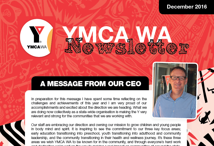 YMCA WA December Newsletter 2016