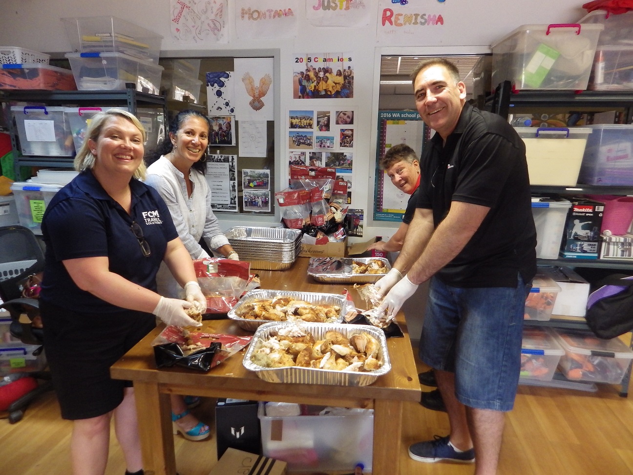 Newman Martu Christmas Party a huge success for 100 young people and their families