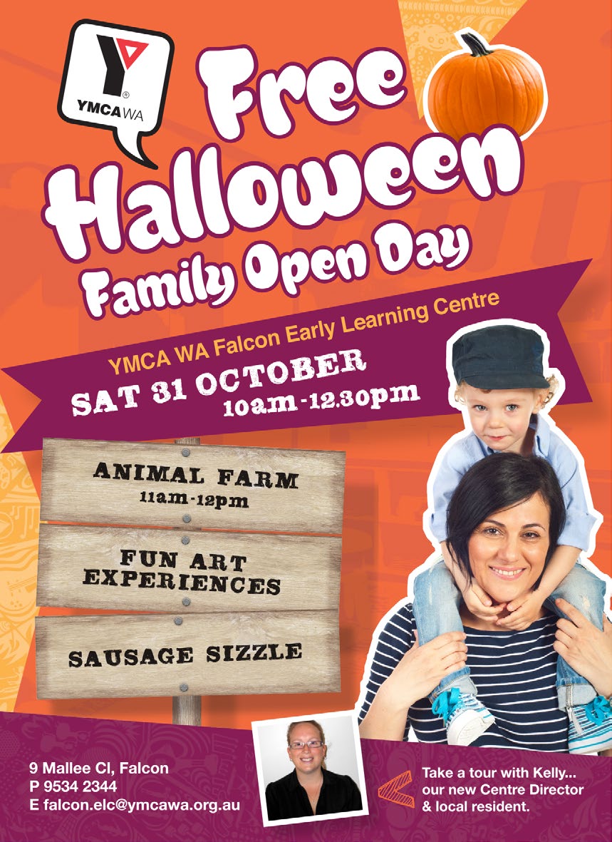 YMCA WA celebrates Halloween with free family open day in Falcon